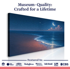 Beach Shoreline Coastal Wall Art V