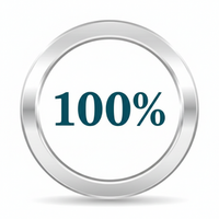 Image of We believe in 100% satisfaction 100% of the time Contact Us if you're not happy